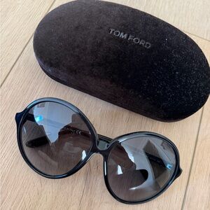 Tom Ford Rhonda Black Sunglasses